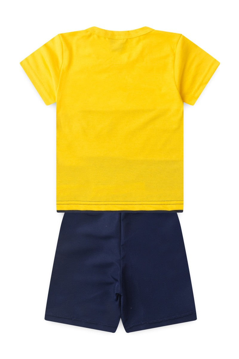 Conjunto Infantil Masculino Cores e Bolso